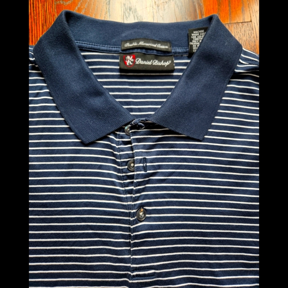 Daniel Bishop Golf Polo Cotton‎ Shirt Size XL